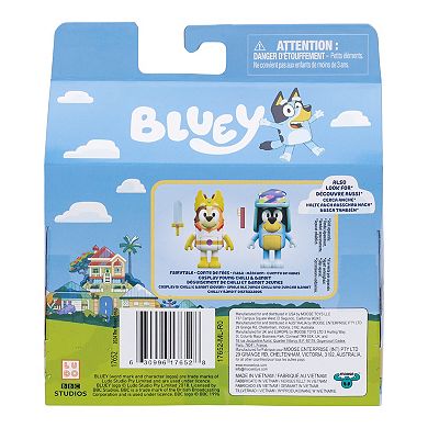Bluey Surprise Blaster Suit 2-pc. Action Figure Set