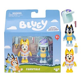 Bluey Fairytale 2 pc Action Figure Set