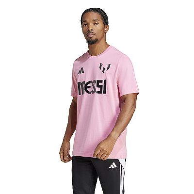 ADIDAS×Messi【デザインが最高☆Name &Number Graphic Tee 】 adidas T-Shirt Messi Graphic - Black