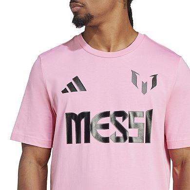 Men's adidas x Messi Name & Number Graphic Tee