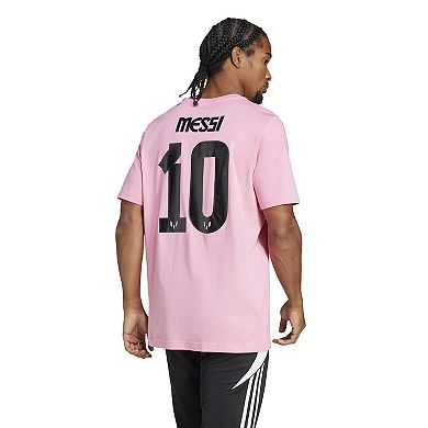 Men's adidas x Messi Name & Number Graphic Tee