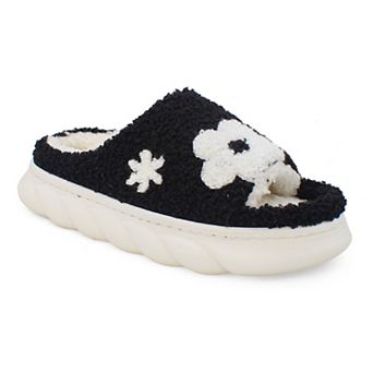 Yoki Dahlia Women's Open Toe Platform Slippers