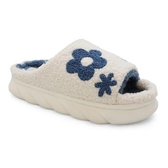 Yoki Dahlia Women's Open Toe Platform Slippers