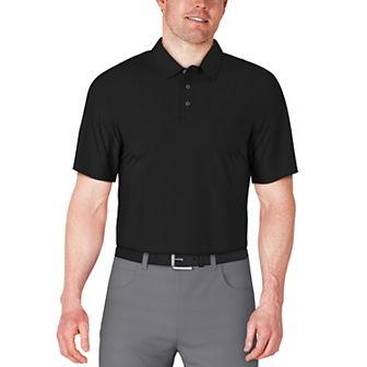 Men's Grand Slam Solid Cooling Short Sleeve Golf Polo