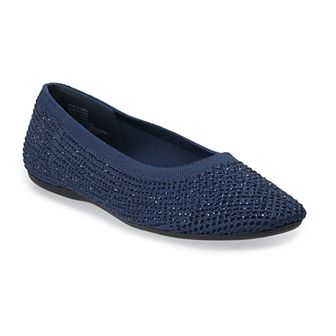 Croft & Barrow® Stretch Women's Pointed Toe Ballet Flats