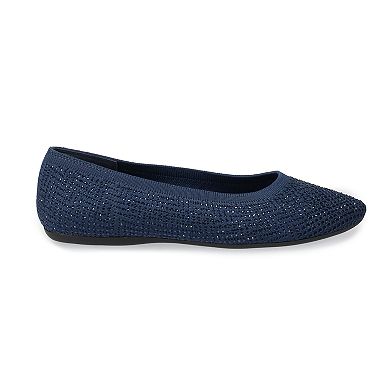 Croft & Barrow® Stretch Women's Pointed Toe Ballet Flats