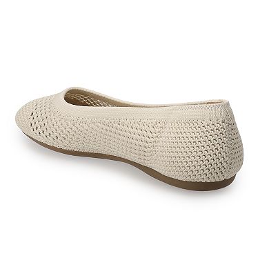 Croft & Barrow® Sonya Stretch Women's Ballet Flat
