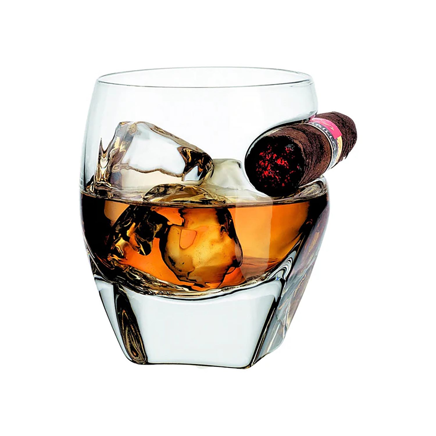 Godinger Arturo Cigar Old Fashion Glasses - Thumbnail 2