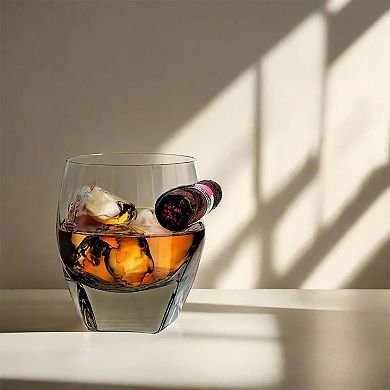 Godinger Silver Arturo Cigar Double Old Fashion Glass 2-pc. Set