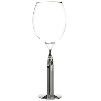 Godinger Silver Landmark Empire State Wine Glass