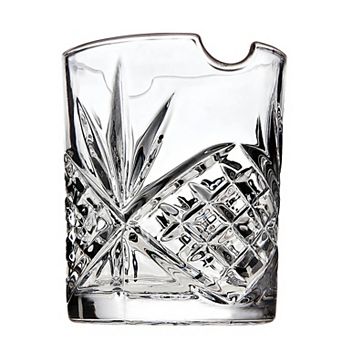 Godinger Silver Dublin Crystal Cigar Double Old Fashioned Glass