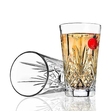 Godinger Silver Dublin Crystal All-Purpose Glasses - Set of 4