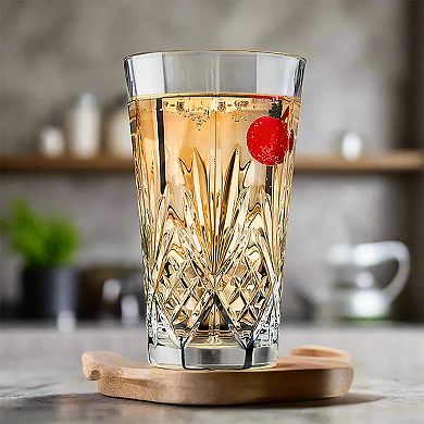 Godinger Silver Dublin Crystal All-Purpose Glasses - Set of 4