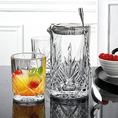 Godinger Silver Dublin Crystal 6-Piece Mixing Pitcher Set