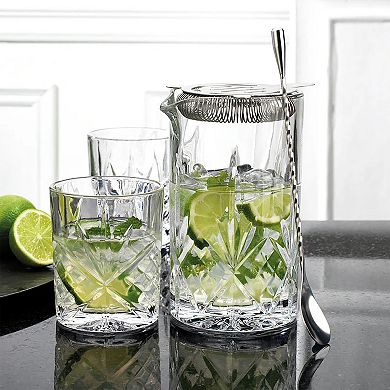 Godinger Silver Dublin Crystal 6-Piece Mixing Pitcher Set