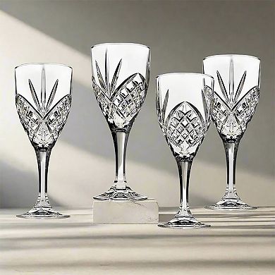 Godinger Silver Dublin Crystal Goblets - Set of 4