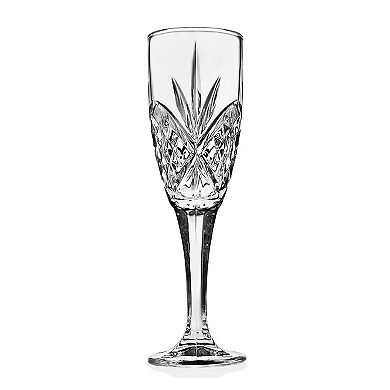 Godinger Silver Dublin Crystal Flutes - Set of 4