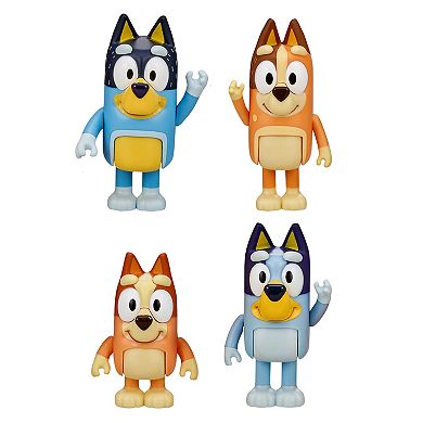 Bluey & Family 4-pc. Action Figure Set