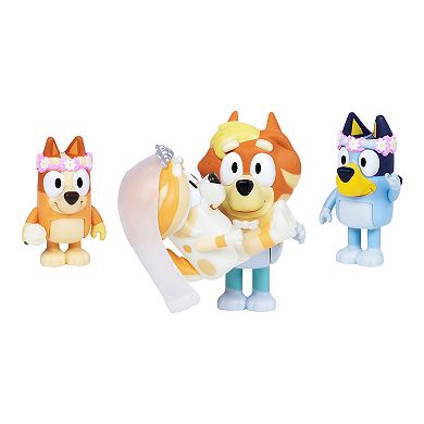 Bluey 4-pc. Wedding Time Action Figure Set