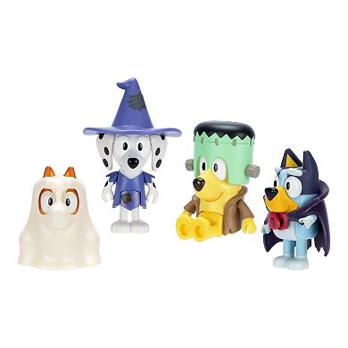 Bluey 4-pc. Halloween Costume Party Action Figure Set