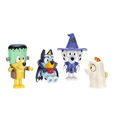 Bluey 4-pc. Halloween Costume Party Action Figure Set