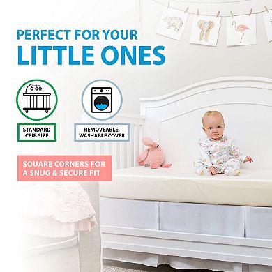 my first Memory Foam Waterproof Crib Mattress