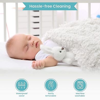 my first Memory Foam Waterproof Crib Mattress