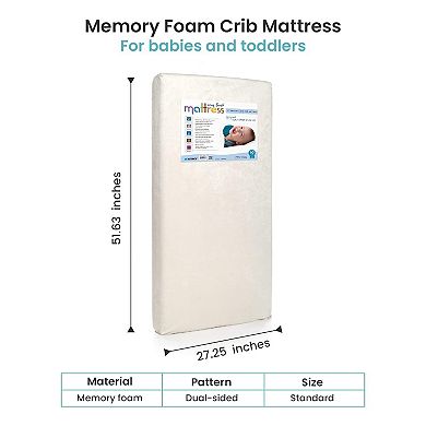 my first Memory Foam Waterproof Crib Mattress