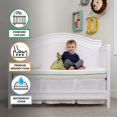 My First Crib & Toddler Flip Mattress