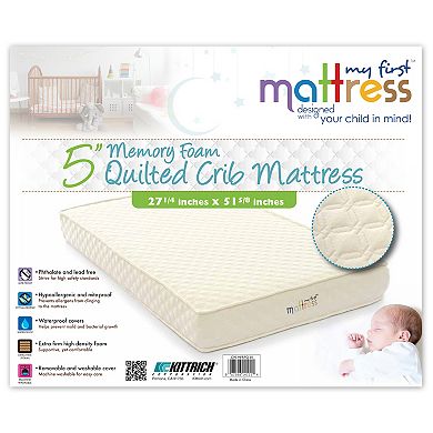 My First Quilted Crib Mattress
