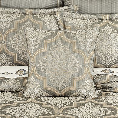 Five Queens Court Medellin Square Decorative Geometric Throw Pillow