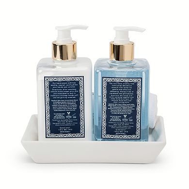 Maison de Base Soap & Lotion with Caddy – Spring Breeze