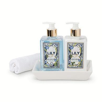 Maison de Base Soap & Lotion with Caddy – Spring Breeze