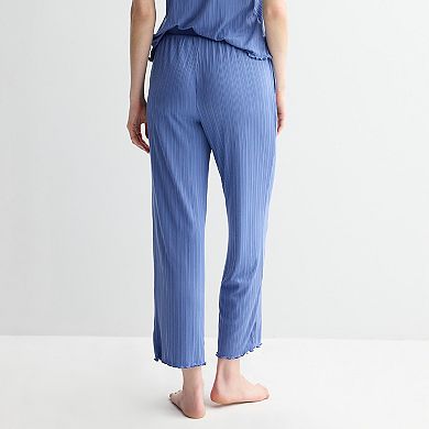 Women's Sonoma Goods For Life Elevated Rib Pajama Pants