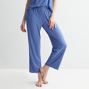 Women's Sonoma Goods For Life® Elevated Rib Pajama Pants