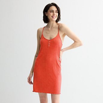 Women's Sonoma Goods For Life® Elevated Rib Pajama Dress