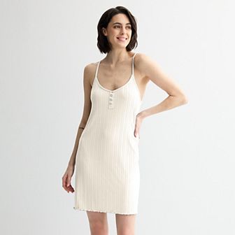 Women's Sonoma Goods For Life® Elevated Rib Pajama Dress