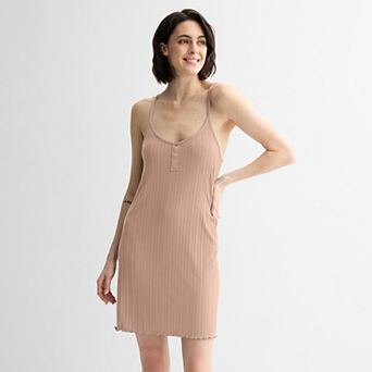Women's Sonoma Goods For Life® Elevated Rib Pajama Dress