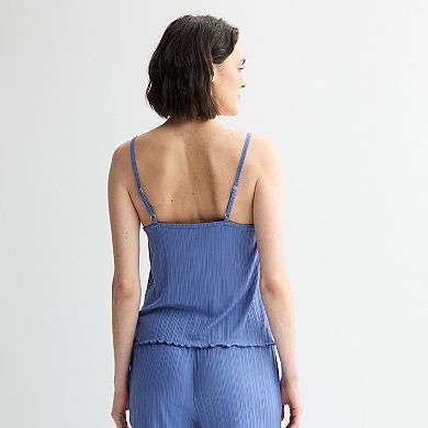 Women's Sonoma Goods For Life Elevated Rib Cami Pajama Top