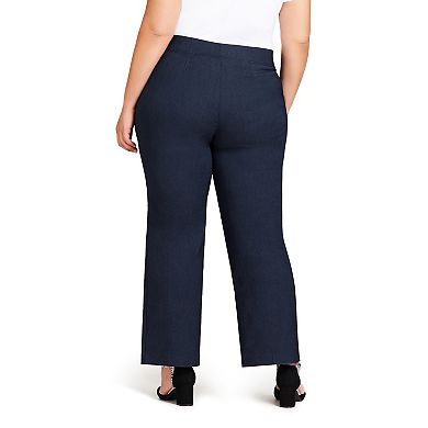 Avenue Women's Plus Size Super Stretch Slim Flare Pant