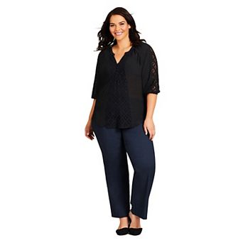 Avenue Women's Plus Size Super Stretch Slim Flare Pant