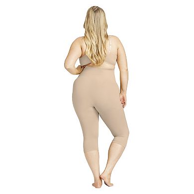 Avenue Women's Plus Size Seamless Hi Waist Capri