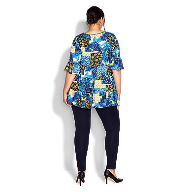 Avenue Women's Plus Size Pull On Ponte Pant