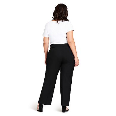 Avenue Women's Plus Size Tall Super Stretch Trouser