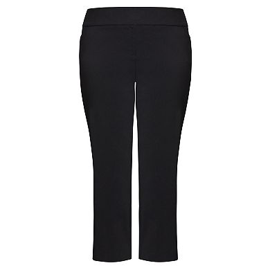 Avenue Women's Plus Size Tall Super Stretch Trouser