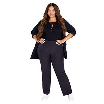 Avenue Women's Plus Size Tall Cool Hand Trouser