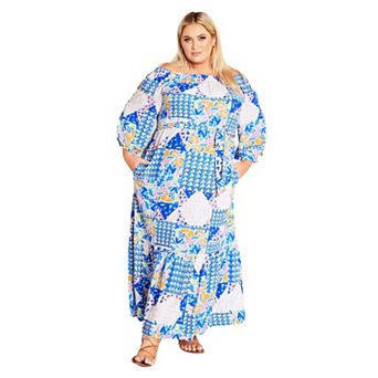 Avenue Women's Plus Size Mia Maxi Dress