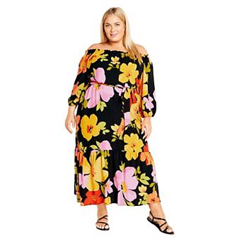Avenue Women's Plus Size Mia Maxi Dress