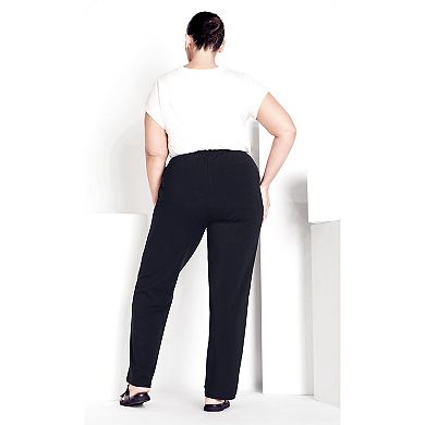 Avenue Women's Plus Size Petite Active Pant