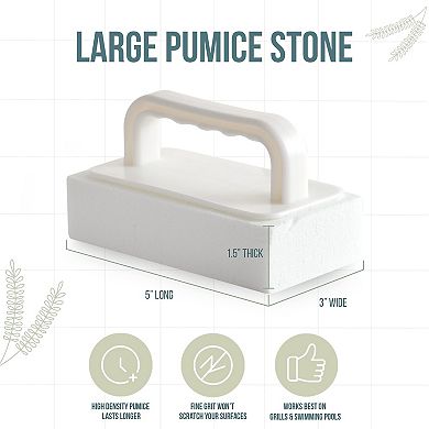 Powerstone Pumice Cleaning Stone With Horizontal Handle
